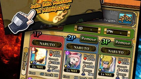 Screenshot of Ultimate Ninja Blazing