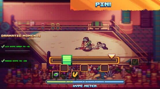 Screenshot of WrestleQuest