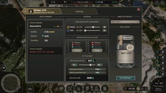 Screenshot of Moonshine Inc.