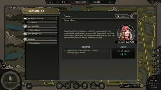 Screenshot of Moonshine Inc.