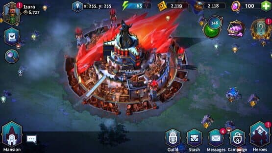 Screenshot of Heroes of the Dark