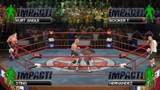 Screenshot of TNA Impact!: Cross the Line