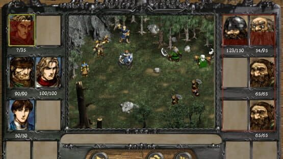 Screenshot of Disciples: Sacred Lands