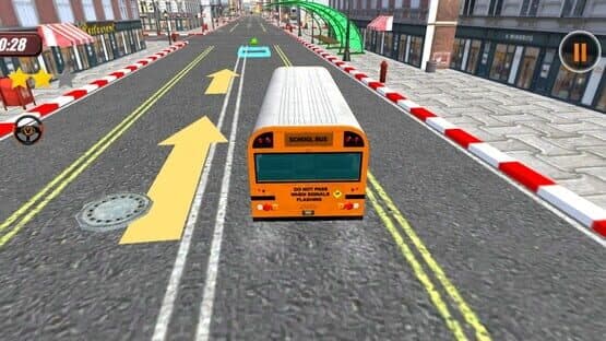Screenshot of School Bus Driver Simulator