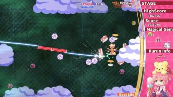 Screenshot of Magical Stick Girl Miracle Kurun