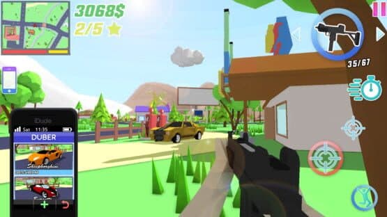 Screenshot of Dude Theft Wars