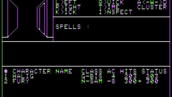 Screenshot of Wizardry: Knight of Diamonds - The Second Scenario