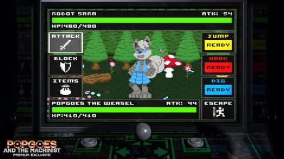 Screenshot of Popgoes Arcade