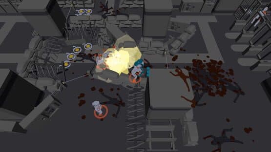 Screenshot of Zombies and Keys
