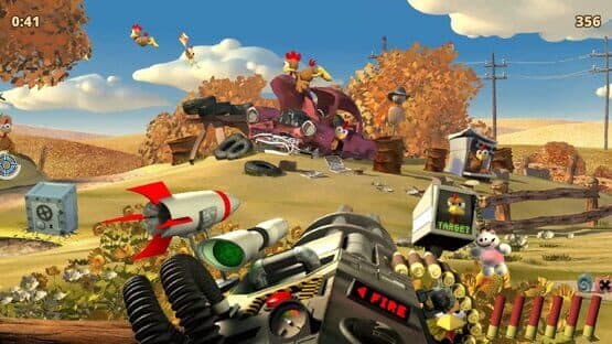 Screenshot of Moorhuhn X: Crazy Chicken X