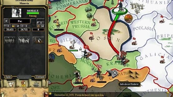 Screenshot of Europa Universalis