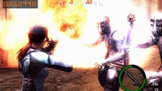 Screenshot of Resident Evil: The Mercenaries 3D