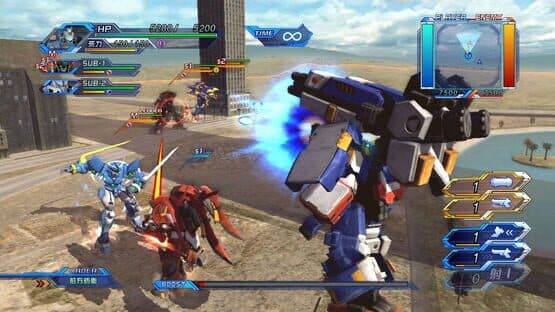 Screenshot of Super Robot Taisen OG: Infinite Battle