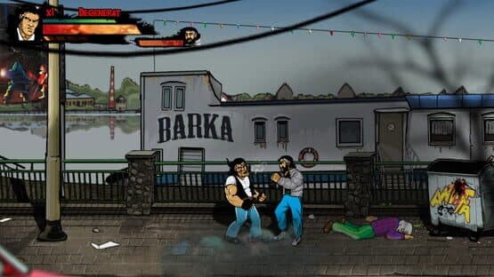 Screenshot of Skinny & Franko: Fists of Violence