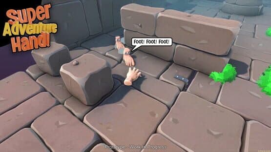 Screenshot of Super Adventure Hand