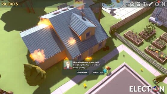 Screenshot of Election Town