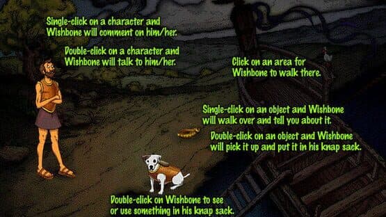 Screenshot of Wishbone and the Amazing Odyssey