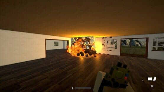 Screenshot of Building Destruction