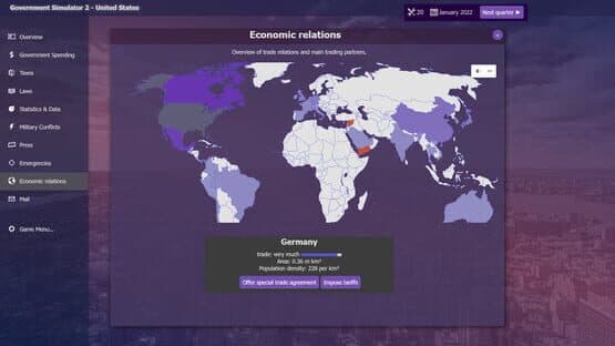 Screenshot of Government Simulator 2