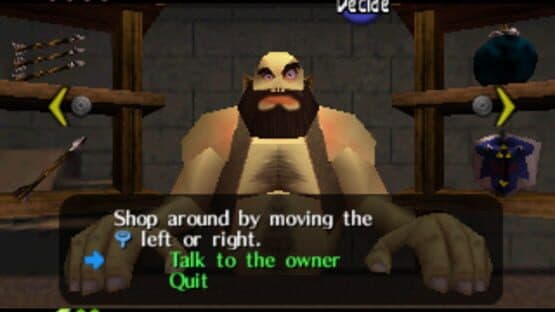 Screenshot of The Legend of Zelda: Ocarina of Time