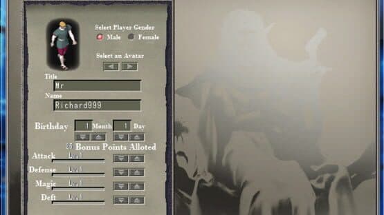 Screenshot of Lunatic Dawn III
