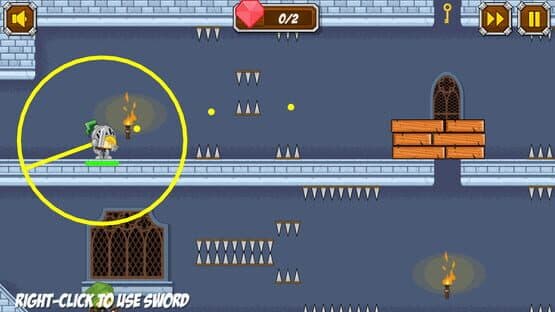 Screenshot of Knight Flight