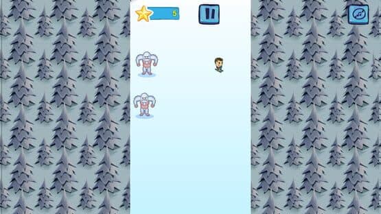 Screenshot of ZigZagging Ski