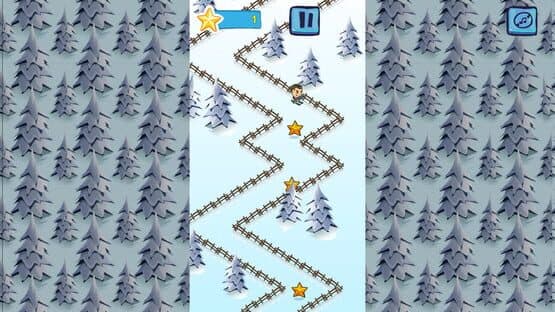 Screenshot of ZigZagging Ski