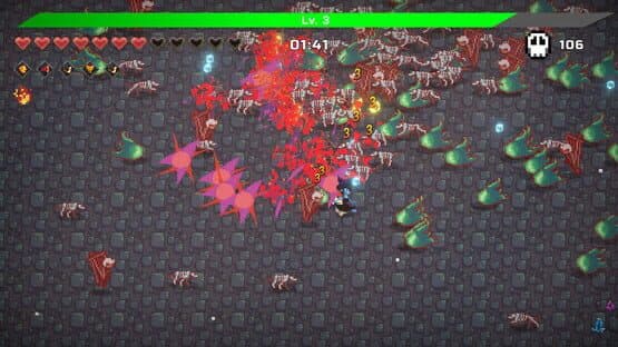 Screenshot of Elemental Survivors: Roguelike