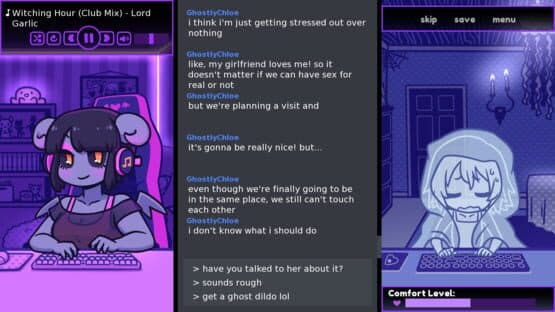 Screenshot of Sex Advice Succubus