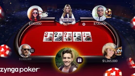 Screenshot of Zynga Poker