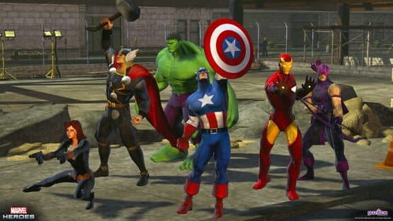 Screenshot of Marvel Heroes