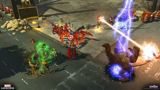 Screenshot of Marvel Heroes