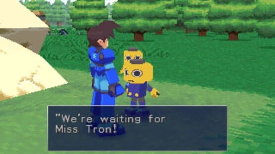 Screenshot of Mega Man Legends