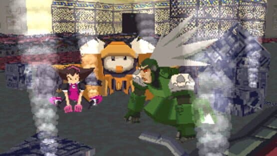 Screenshot of Mega Man Legends