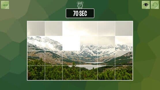 Screenshot of Easy puzzle: Landscape