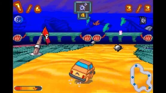 Screenshot of Inspector Gadget Racing