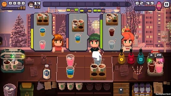 Screenshot of Pixel Cafe
