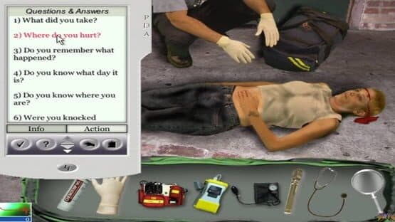 Screenshot of 911 Paramedic