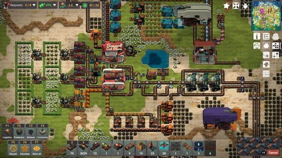 Screenshot of Learning Factory