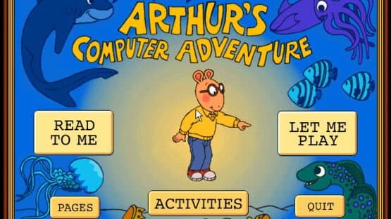 Screenshot of Living Books: Arthur's Computer Adventure
