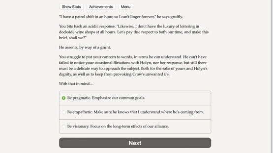 Screenshot of Turncoat Chronicle
