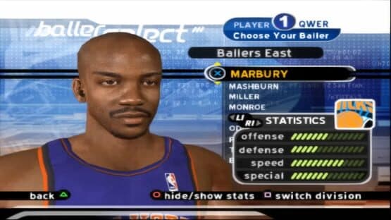 Screenshot of NBA Ballers