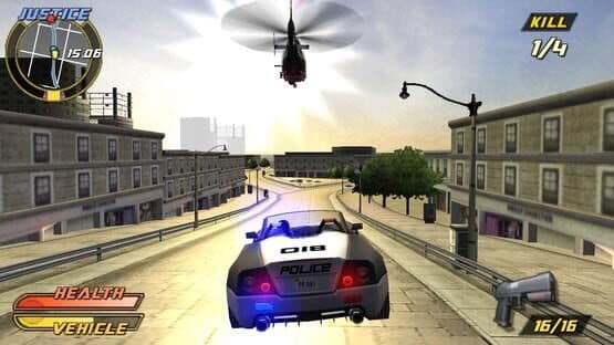 Screenshot of Pursuit Force: Extreme Justice