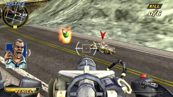 Screenshot of Pursuit Force: Extreme Justice