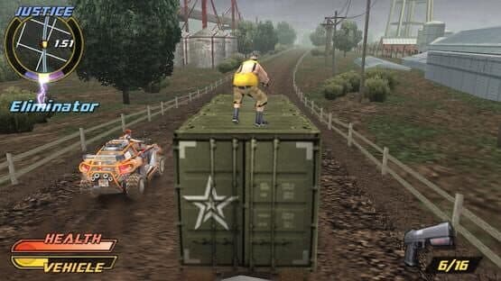 Screenshot of Pursuit Force: Extreme Justice