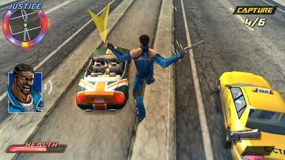 Screenshot of Pursuit Force: Extreme Justice