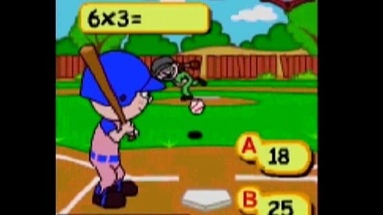 Screenshot of Math Baseball