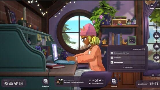 Screenshot of Spirit City: Lofi Sessions