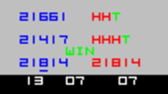 Screenshot of Videocart-8: Magic Numbers - Mind Reader & Nim